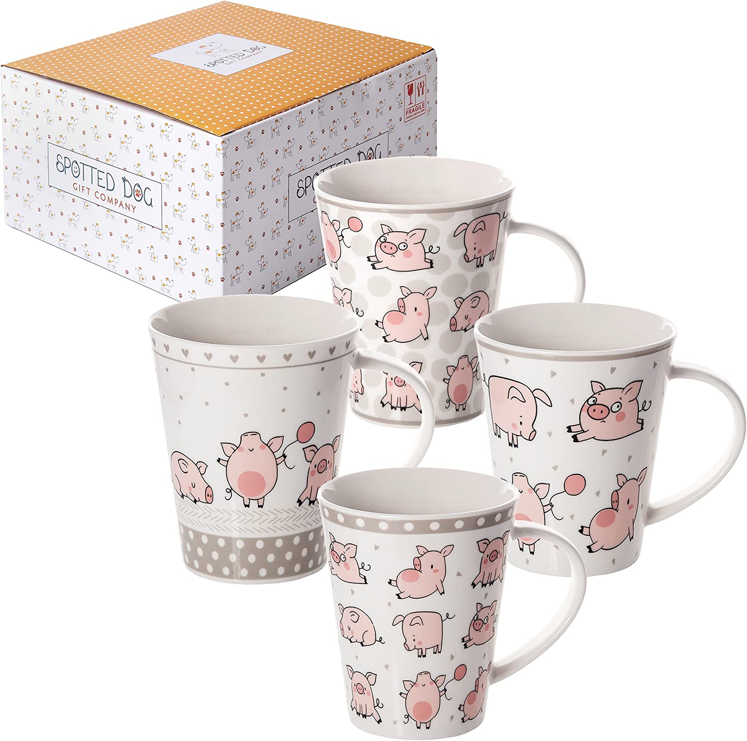 Wholesale price of various ceramic cups & mugs, customized design, color and packaging