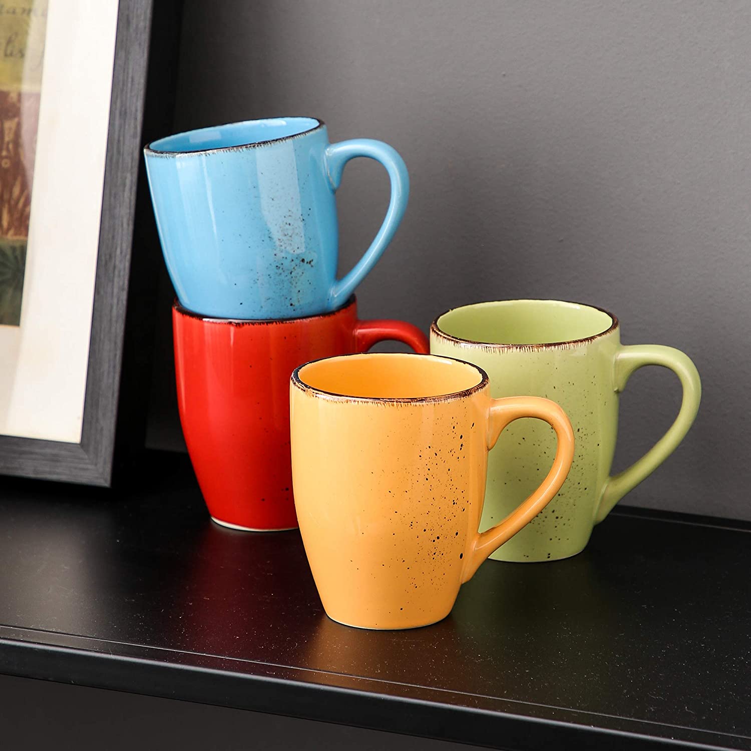 Wholesale price of various ceramic cups & mugs, customized design, color and packaging