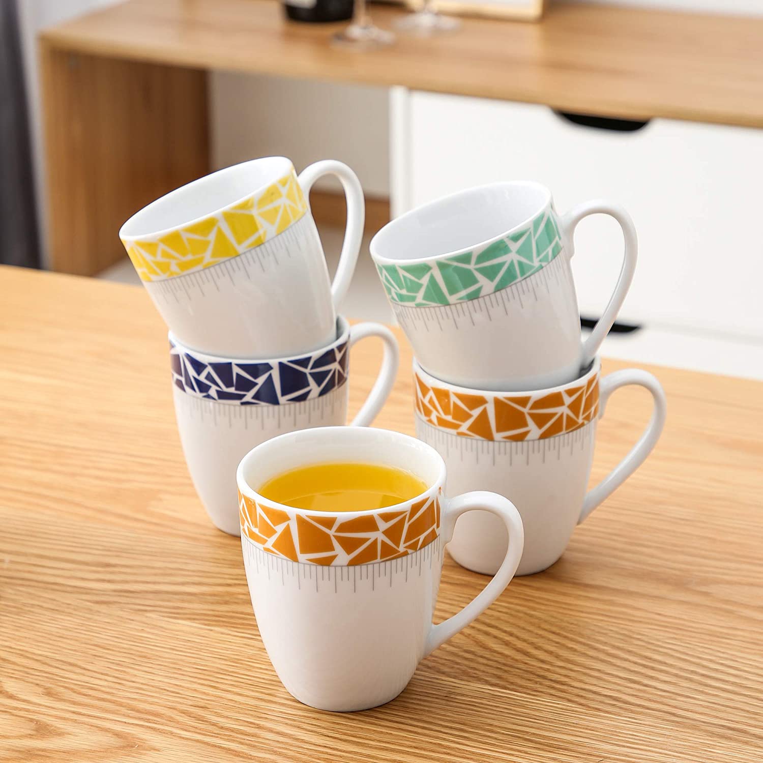 Wholesale price of various ceramic cups & mugs, customized design, color and packaging